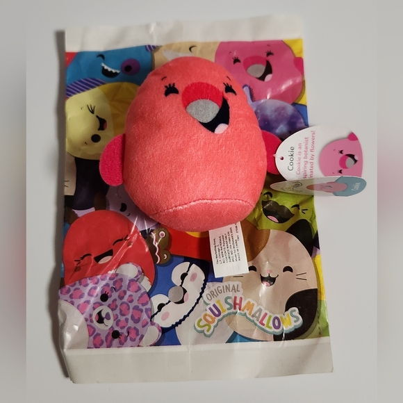 PICK 1: Cookie Flamingo, Babs Blue Jay, Charles Pickle McDonalds Squishmallows - Picture 2 of 7